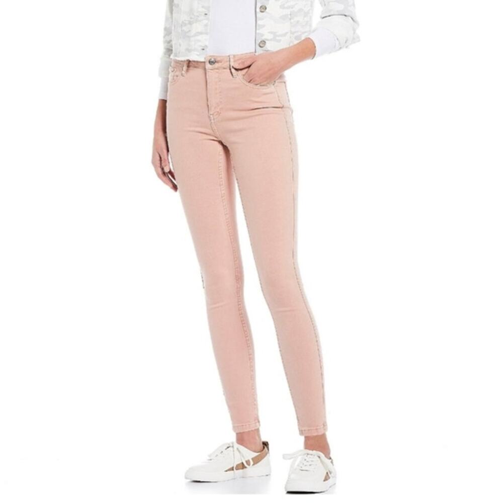 CALVIN KLEIN Ankle Skinny Pink Stretch Jeans | 4
